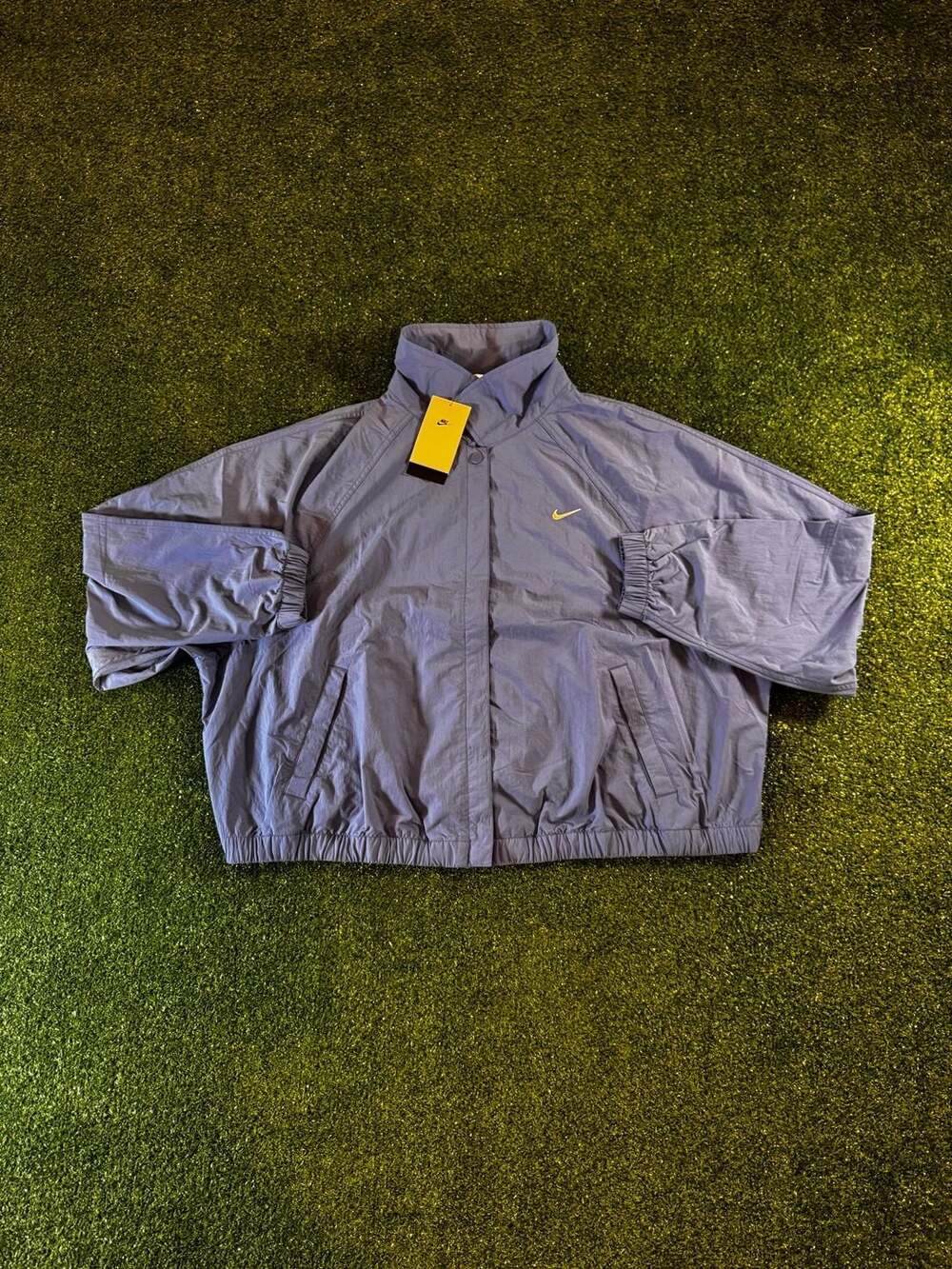 Nike Sportswear Women's Oversized Coaches Jacket Size 1X Blue